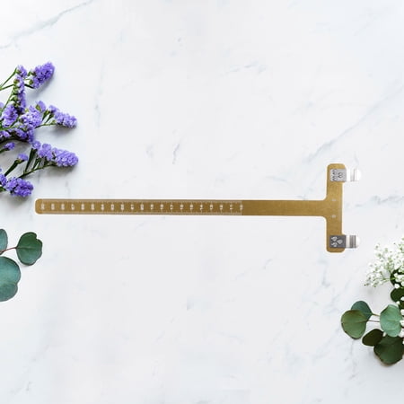 Raindrops Arrow Rest Aligner Tool Archery Sight Accessories 32.50X9.00X1.00CM Golden