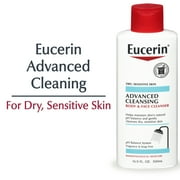 Eucerin  Advanced Cleansing Body and Face Cleanser, 16.9 Fl Oz