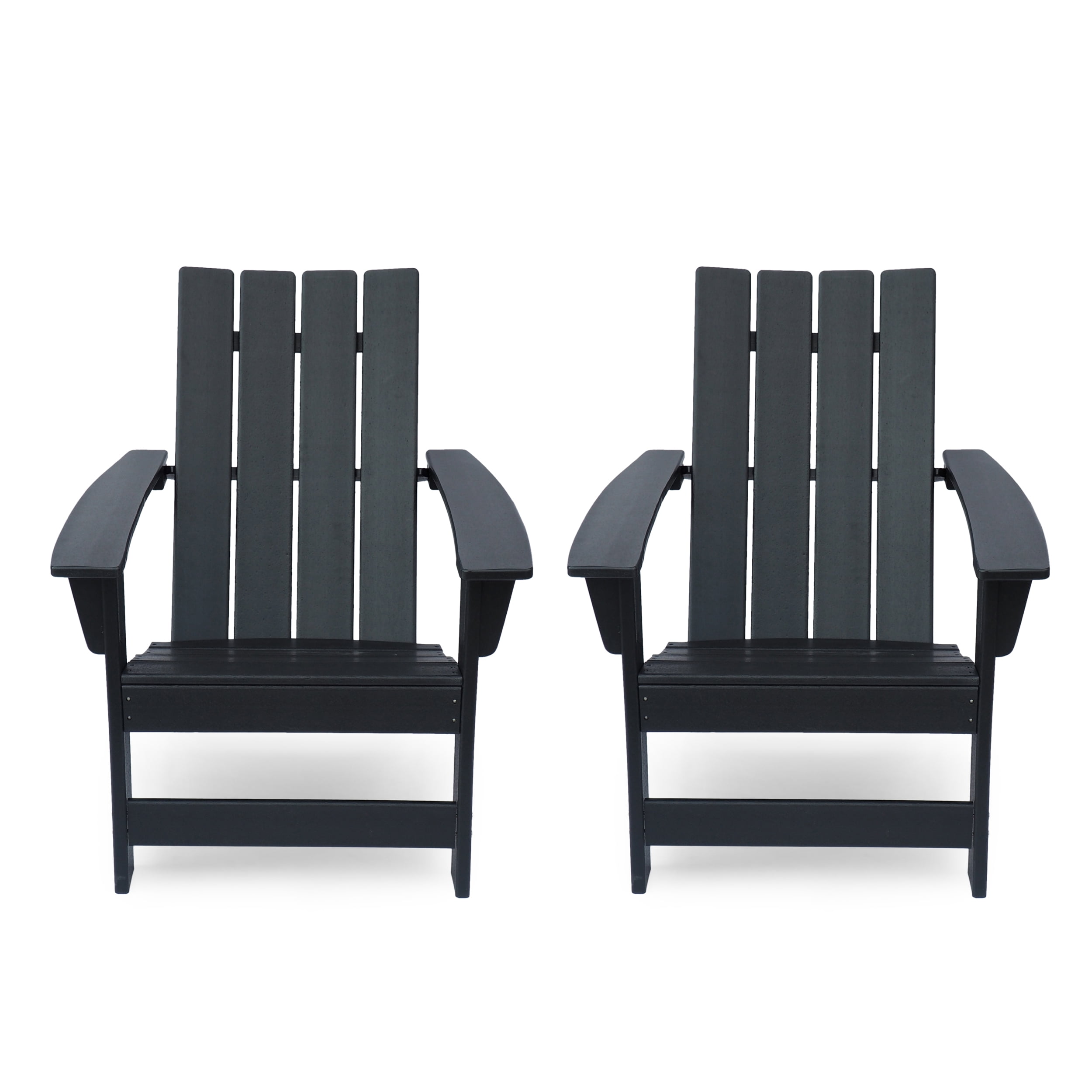 cheap black plastic adirondack chairs