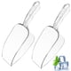 thumbnail image 5 of 2 piezas de palas para hielo, pala para palomitas de maíz, pala para helado, pala para dulces, pala para comida para mascotas, pala para servir, pala para alimento, 5 of 7