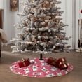thumbnail image 5 of KLL French Bulldog And Heart Christmas Tree Skirt 30" ,Party Decorations Farmhouse for Christmas Decorations Holiday Party, 5 of 6