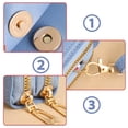 thumbnail image 3 of Monedero pequeño para teléfono móvil para mujer, cartera de hombro con ranuras para tarjetas, 3 of 5