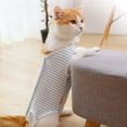 thumbnail image 4 of Traje de recuperación quirúrgica para gatos, protector de heridas abdominales, ropa postoperatoria, 4 of 8