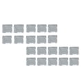 thumbnail image 3 of 1 Bag Transparent Patch Square Style Not Easy to Deform DIY Handicraft Jewelry Direct Paste Crystal Gem for Relief Pendant, 3 of 8