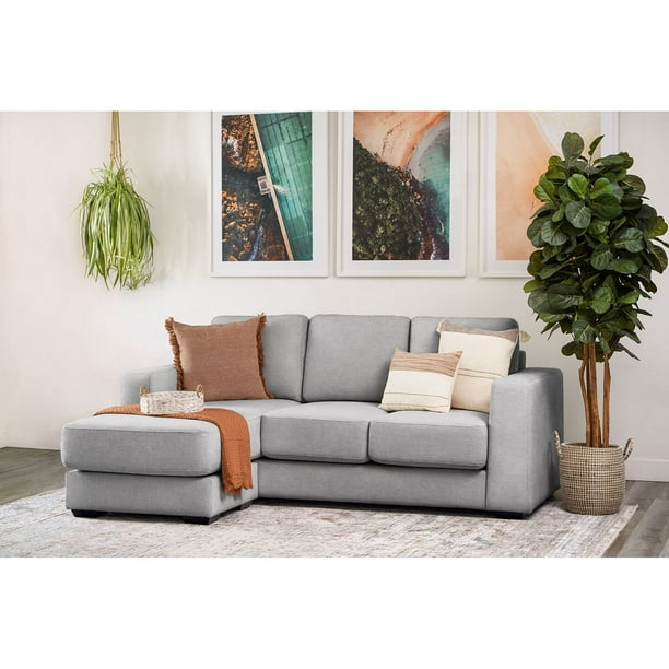 Elliot Reversible Sofa Chaise Sectional, Assorted Colors