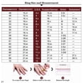 thumbnail image 6 of 14K Yellow Gold Infinity Glove Gauntlet 6 Stones Thano Rings for Men Women Fans Couple Gift Fashion Jewelry, 6 of 6