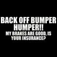 thumbnail image 3 of NIBOLOG BACK OFF BUMPER HUMPER Letters Car SUV Sticker Window Decorative Vinyl Decal, 3 of 3