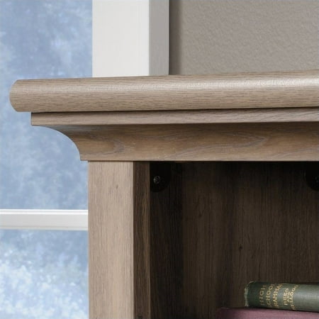 Sauder Harbor View Computer Desk With Hutch In Salt Oak Walmart