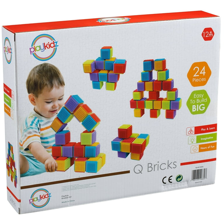 Pulsbery 200 Pieces Small Size [Building Blocks for Kids ,toys]Random Color