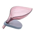 thumbnail image 2 of Leaf Shape Soap Cleaning Sponge Holder Drain Box Soap Drying Stand Rack with Suction Cups, 2 of 8