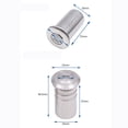 thumbnail image 2 of tredstone French Door Thickened Plug in Core Concealed Lock Bolts Top Firm Wear Restant Concealed Enhanced Theft Function 8in, 2 of 6