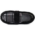 thumbnail image 4 of RockDove Women's Tartan Faux Fur Moc Slipper, 4 of 6