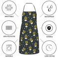 thumbnail image 6 of Fuzoiu Ballerina Frogs Print Kitchen Cooking Aprons,Kitchen Cooking BBQ Aprons,Chef Apron with 2 Pockets for Men Women,Art Aprons for Painting Pottery Ceramics, 6 of 7