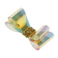 thumbnail image 4 of AMLESO Femmes Filles Barrettes à Nœud Papillon Pinces à Cheveux à Nœud Pinces à Nœud pour Cheveux Couvre-Chef Doré, 4 of 8