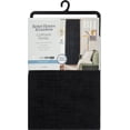 thumbnail image 4 of Better Homes & Gardens Textured Solid Chenille Blackout Single Curtain Panel, Black, 50"W x 95"L, 4 of 11