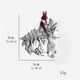 thumbnail image 4 of Ounissouiy Árbol de Navidad Joyful Pendant Home Mall Discoteca Apartamento Interior Navidad Año Nuevo Ornamento Techo Colgante Adorable SD11 Type3 NO3 Ounissouiy HA009591-11, 4 of 6