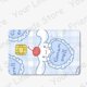 thumbnail image 1 of Cinta adhesiva Kawaii Sanrios Cinnamoroll Poker, película adhesiva de piel para tarjetas de crédito, pegatinas impermeables, Chip grande y pequeño, accesorios para tarjetas de débito, 1 of 4
