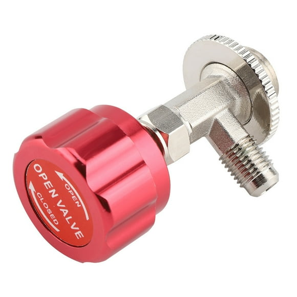 Aluminum Alloy Refrigerant Bottle Opener, , Wide Applications, Stainless Steel Copper Material, Refined Model, Meticulous Thread, For Most R134a Refrigerant Can