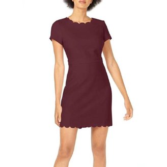 CeCe Women's Ruffled Swiss Dot Midi Dress Blue Size X-Small - Walmart.com