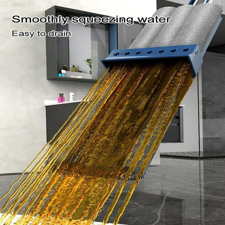 Sakerplus Large Flat Mop, Saker Plus Mop, 360 Rotating Dust Mop