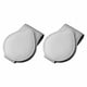 thumbnail image 2 of Sidaley Paquete de 2 clips para gafas de coche, tarjetero, organizador de automóviles, gris Type2 NO2, 2 of 6