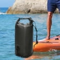thumbnail image 6 of QccHieUs Dry Bag Waterproof 10L Adjustable Shoulder Straps Dry Backpack Float Bag for Ski black, 6 of 9