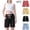 D Yellow, variant on ITSAME Girls Athletic Shorts 4-Piece, Elastic Waist Cotton Linen Lightweight Summer Loose Casual Shorts Yellow 5T