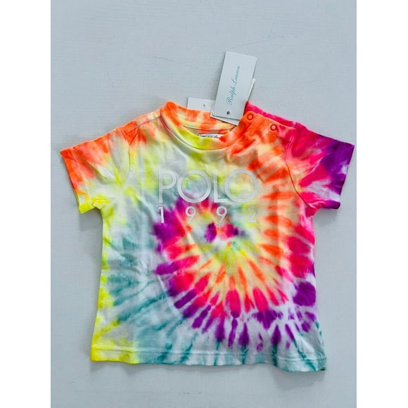 Polo Ralph Lauren Baby Girl Tie Dye Tee ( 9M )