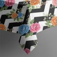 thumbnail image 5 of Pioneer Flower Floral Print Pattern Square Tablecloth, Waterproof Wipeable Spillproof Washable Table Cover for Home Kitchen Party Decor, 60"x60", 5 of 6