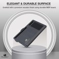 thumbnail image 5 of Laptop Tray with Mouse Pad & Wrist  - Portable Lap Desk for Bed & Office, Black, 5 of 7