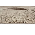 thumbnail image 7 of Porch & Den  Somes Abstract Area Rug Brown/Ivory 2'7" x 8'0" 8' Runner Runner, Indoor Entryway, Kitchen, Bedroom Beige, Black Rectangle, 7 of 7
