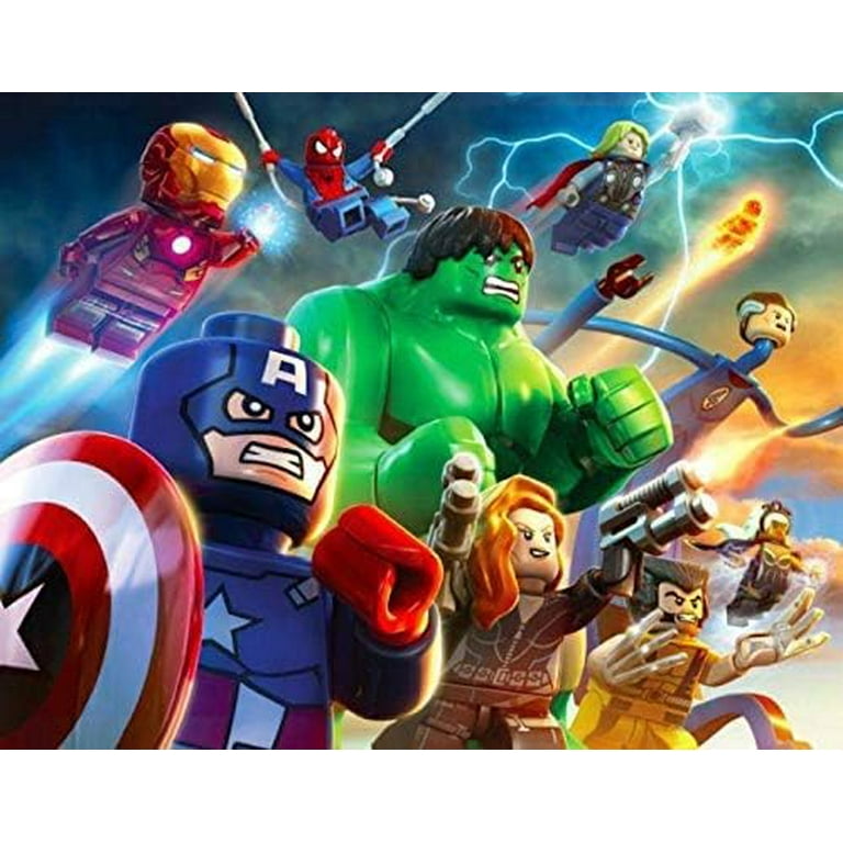 LEGO Marvel Collection PS4 Game Featuring Avengers, Super Heroes