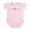 Petal Pink, variant on CafePress - Georgia Peach Infant Bodysuit - Baby Light Bodysuit, Size Newborn - 24 Months