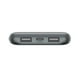 thumbnail image 4 of Power Bank De 10k Entrada Usb-A y C De 15w Belkin Gris gris, 4 of 10