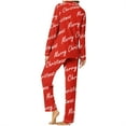 thumbnail image 5 of Xihbxyly Christmas Pajamas for Women, Women's Christmas Printed Pajama Set for Daily Home Wear Two-Piece Pajama Set with Pocket, 5 of 6