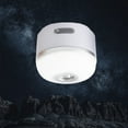 thumbnail image 1 of Faro de camping LED recargable, luz de emergencia USB de 3600mAh | 4 modos, impermeable IP65, indicador de potencia, base magnética, blanco y negro, portátil para senderismo, casa, cortes, 1 of 7