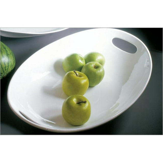 Ten Strawberry Street Oslo - 22 Inch Oval Handled Platter