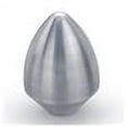 thumbnail image 2 of Acorn PMH-T-03  Philosophy Rousseau Knob - Brushed Stainless Steel, 2 of 2
