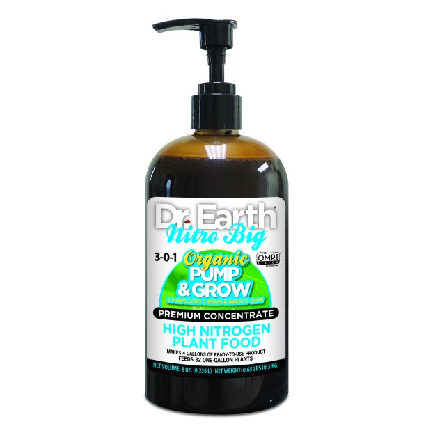 Dr. Earth Organic & Natural Pump & Grow Nitro Big High Nitrogen Plant