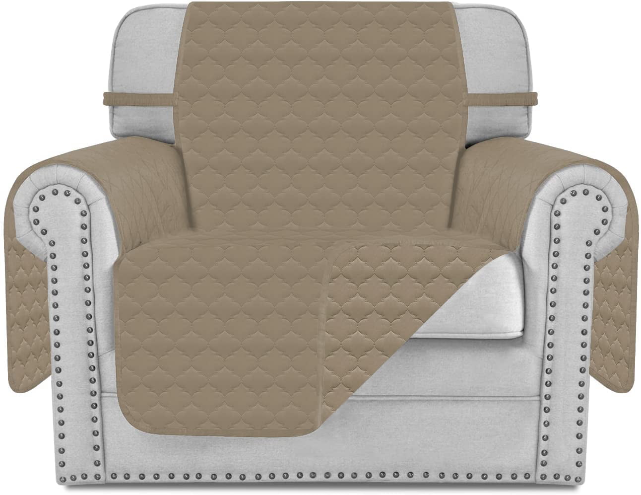 Couch Cover For Chair, Reversible Quilted Washable Slipcover, Durable ...