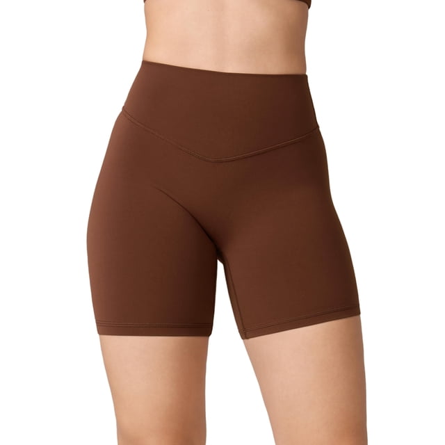 Pantalones cortos de entrenamiento para motociclistas UNISSU Hugcurve de cintura alta para mujer