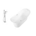 thumbnail image 2 of Faucet and Tub Set Streamline 67" Freestanding KH88-100, 2 of 6