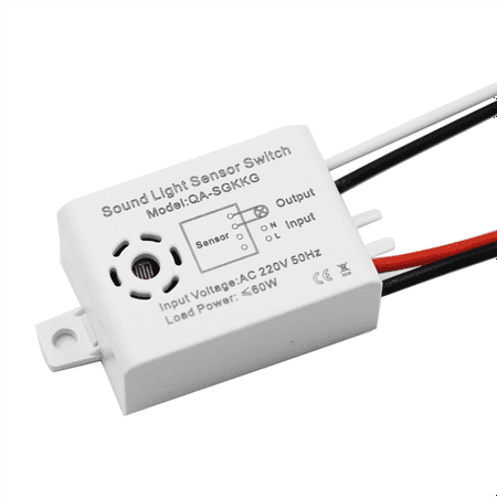 

5PCS Sound and Light Control Sensor Switch Delay Automatic Light Control LED Bulb Sound Sensor