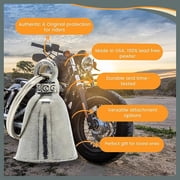 Guardian Bell Gremlin Good Luck Bell with Keyring & Black Velvet Gift Bag - Motorcycle Bell