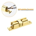 thumbnail image 4 of Uxcell 6Pack 49mm Zinc Alloy Double Ball Tension Roller Catch for Cabinet Door, Gold, 4 of 6