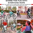 thumbnail image 2 of Bicycle Traction Belt Outdoor Children Bicycle Elastic Traction Rope MTB Bike Elastic Belt Reflective Stretch, 2 of 8