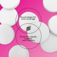 thumbnail image 6 of (3 pack) Swisspers Premium Cosmetic Rounds, Makeup Application Sponge, Soft Foam, Cruelty-Free, Vegan, Hypoallergenic, Natural Latex Free, Multi-Purpose Beauty, Green Packaging, 12 Count, 6 of 7