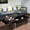 Black, variant on KD Structure with Water Pipe Metal Legs | Functional Coffee Table for Living Room Storage | Enjoy Modern Rugged Look and Practicality