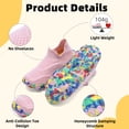 thumbnail image 2 of CZV Kids' Sock Sneakers Lightweight Breathable Slip-On Shoes for Boys & Girls - Non-Slip Casual Walking Shoes for Toddler/Little Kid,Size 10.5 Little Kid,Pink, 2 of 8