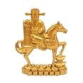 thumbnail image 5 of Kuntesetty Chinese Style Horse Statue Alloy Home Decor for Living Room Cabinet Bookcase 10cmx7cm, 5 of 9